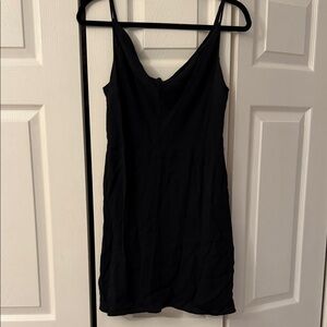 Elegant Black Mini Dress